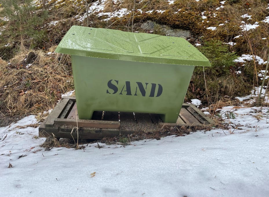 Sandlåda gammal